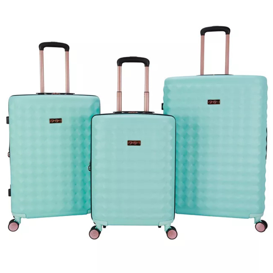 Jessica Simpson Vibrance 3-Pc Hardside Luggage Set (Various)