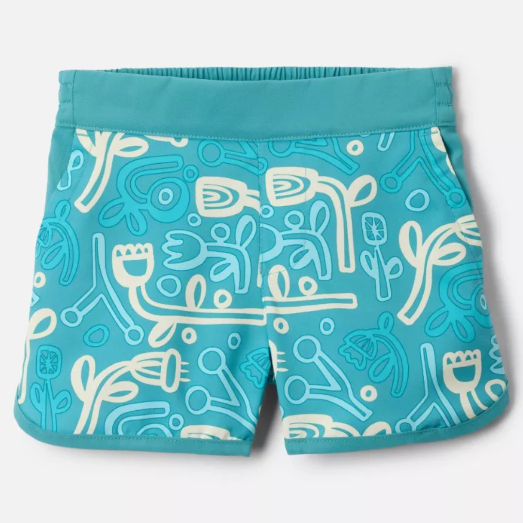 Columbia Girls' Toddler Sandy Shores Board Shorts (3 Colors)