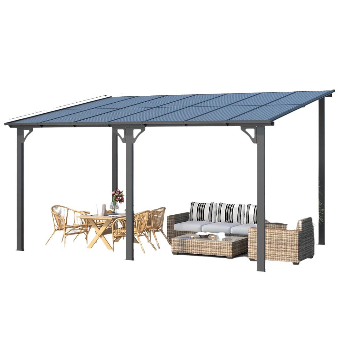 Aecojoy 10ft x 14ft Patio Hardtop Aluminum Gazebo