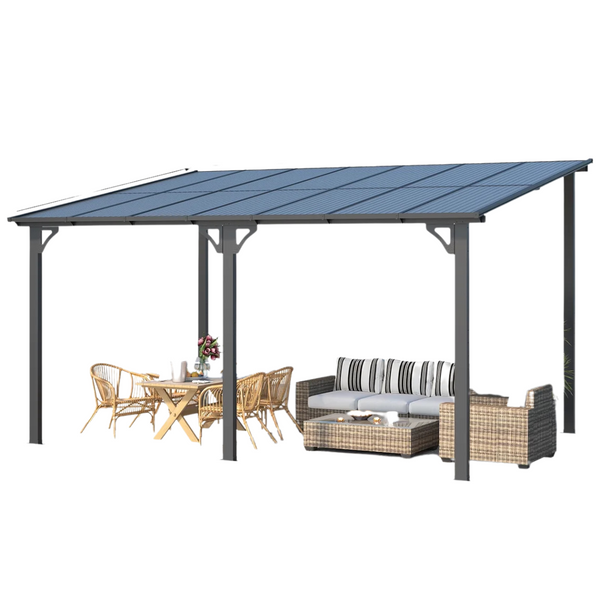 Aecojoy 10ft x 14ft Patio Hardtop Aluminum Gazebo