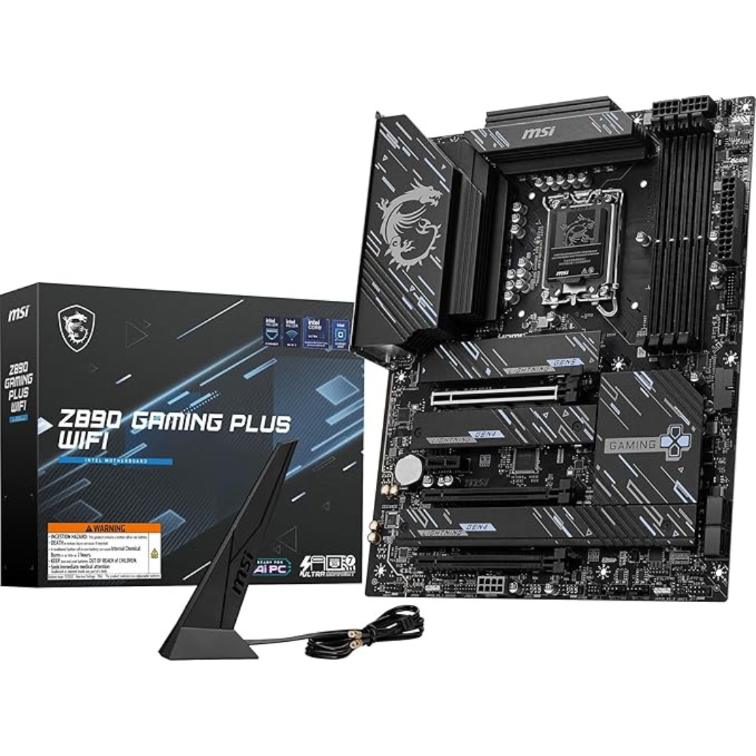 MSI Z890 Gaming Plus WIFI LGA 1851 ATX Motherboard