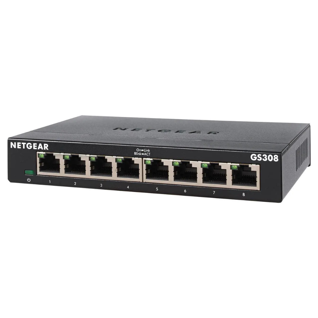 Netgear GS308 8-Port Gigabit Ethernet Unmanaged Switch