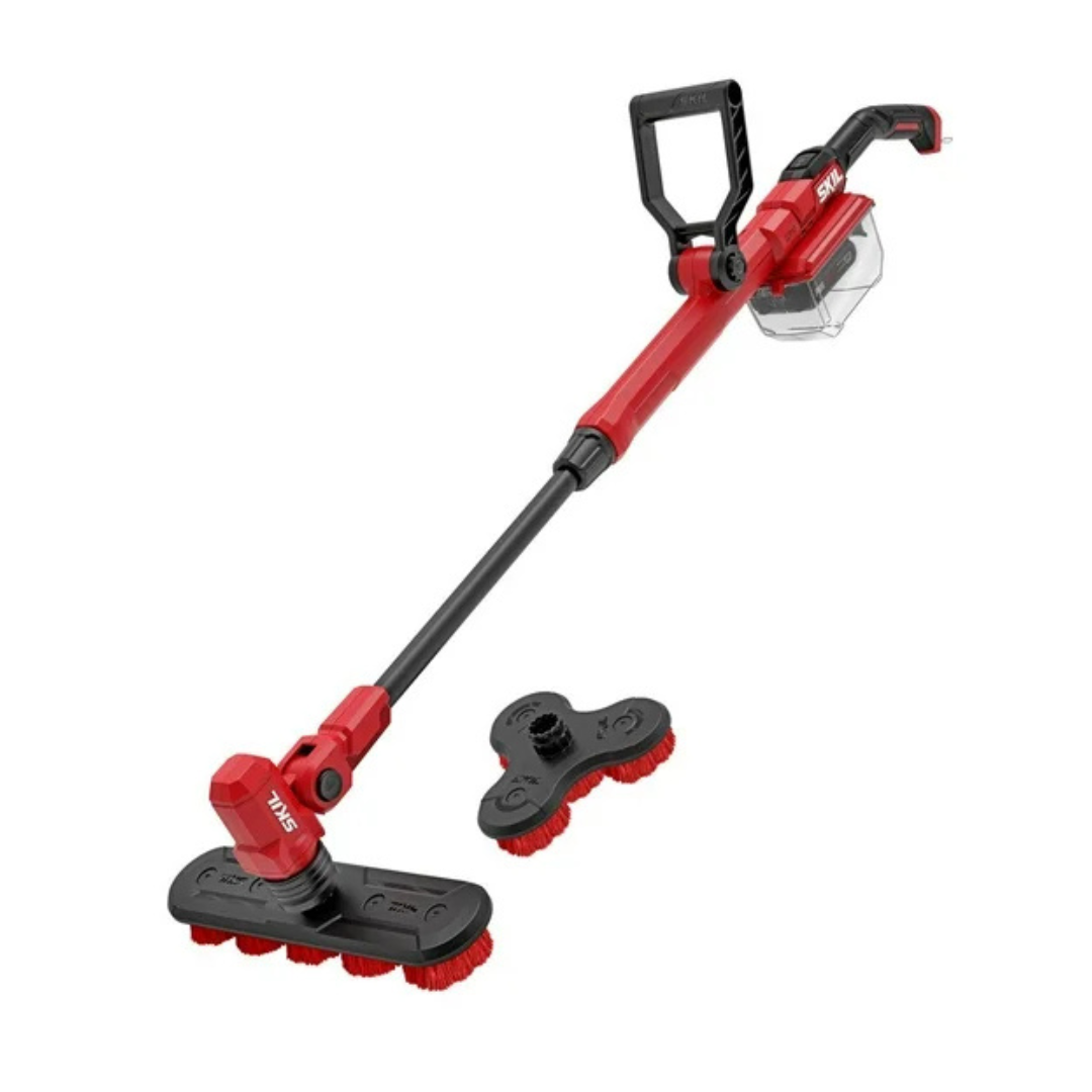 SKIL 20V Electric Power Scrubber w/ Accessories, 2Ah Battery & Charger