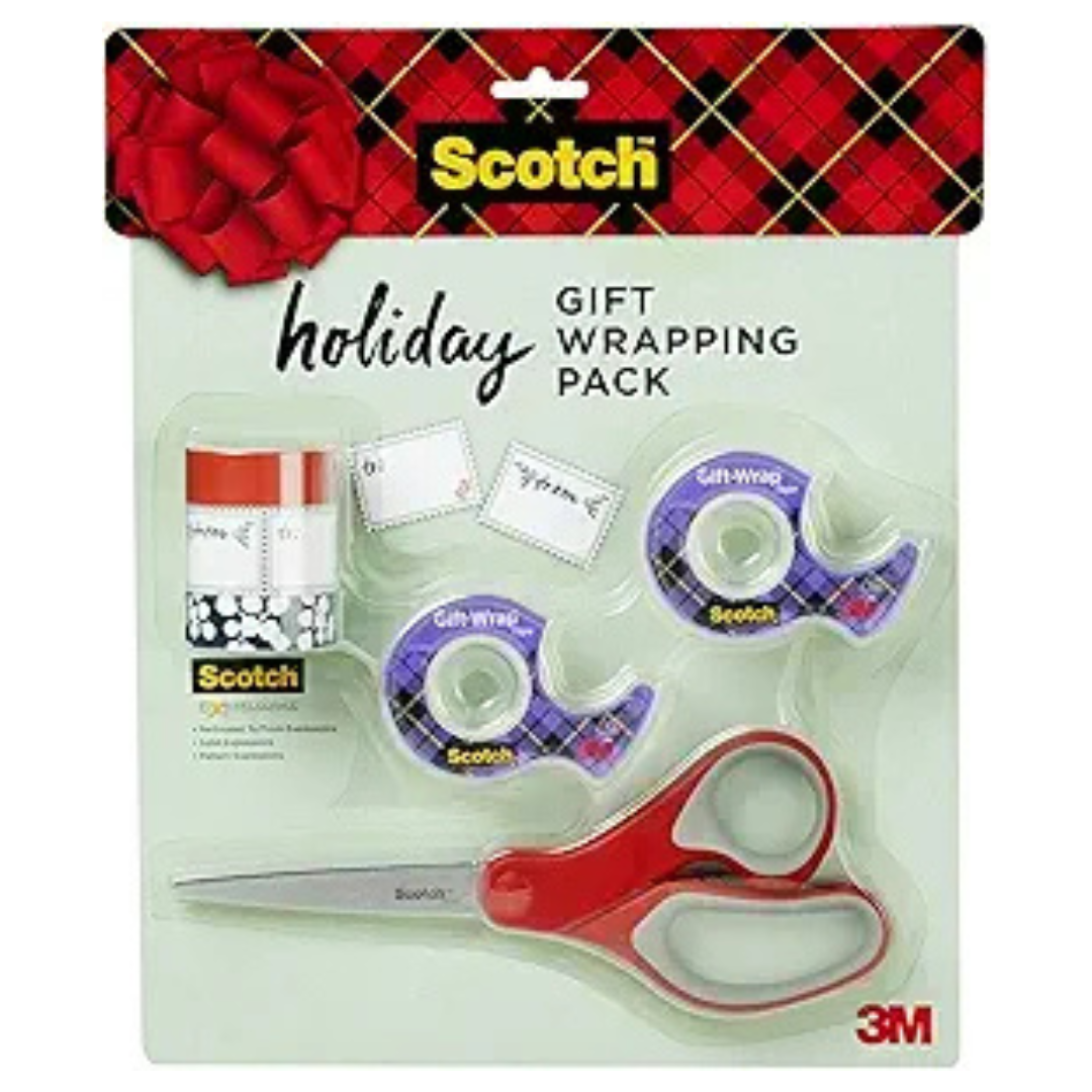 Scotch Holiday Gift Wrapping Kit