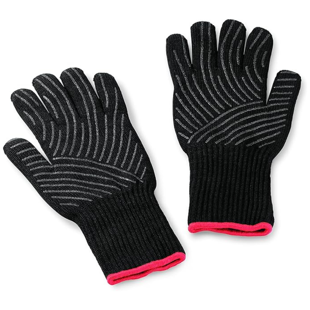 Pair of Weber Heat Resistant Premium Barbeque Glove Set