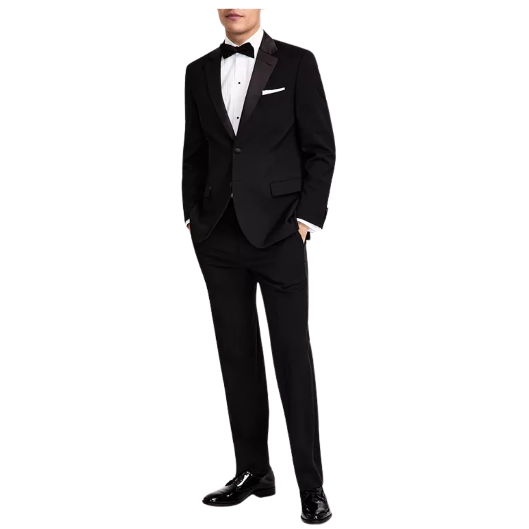 Nautica Men's Modern-Fit Stretch Tuxedo Suit