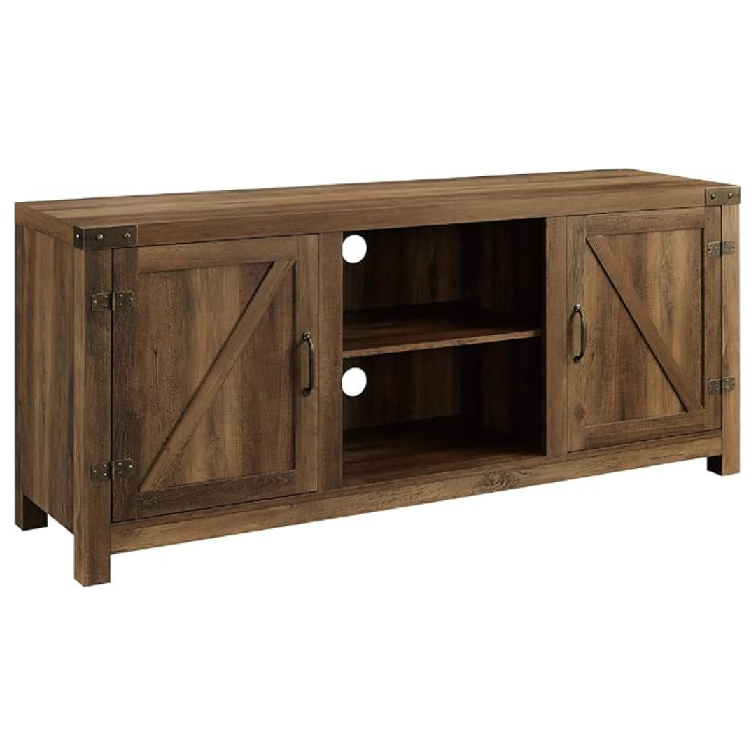 Walker Edison Georgetown 58" Double Barn Door TV Stand