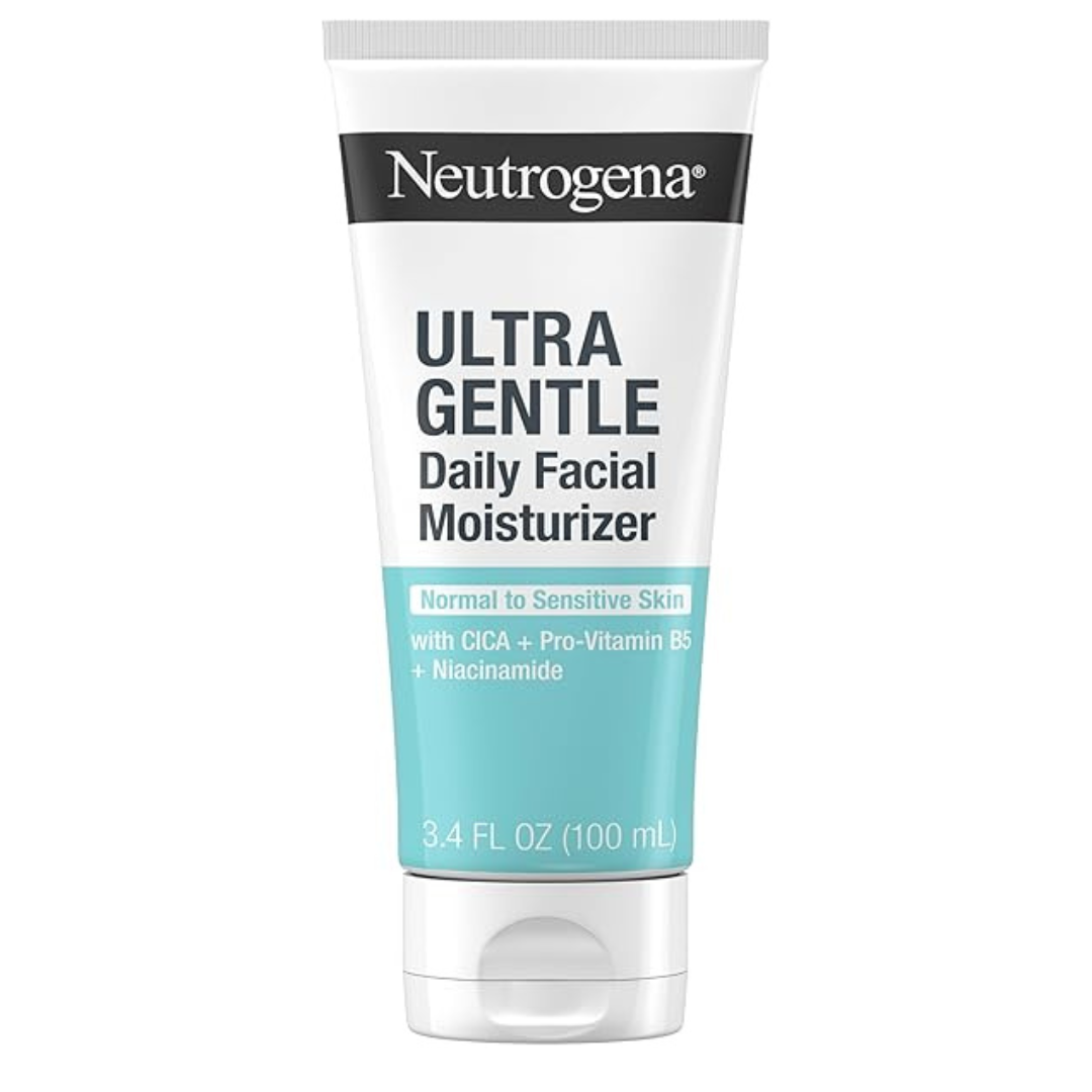 3.4oz Neutrogena Ultra Gentle Daily Face Moisturizer (Fragrance Free)