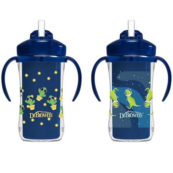 2-Pack Dr. Brown's Milestones Insulated Sippy Cup