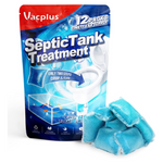 12-Piece Vacplus Septic Tank Treatment Packs