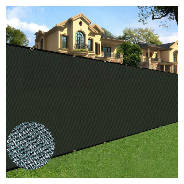 6" x 50" Sunnyglade Heavy Duty Mesh Privacy Screen Fence