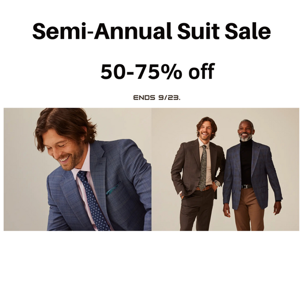 Semi-Annual Suit Sale: 50% To 70% Off On Sale Items At Macys