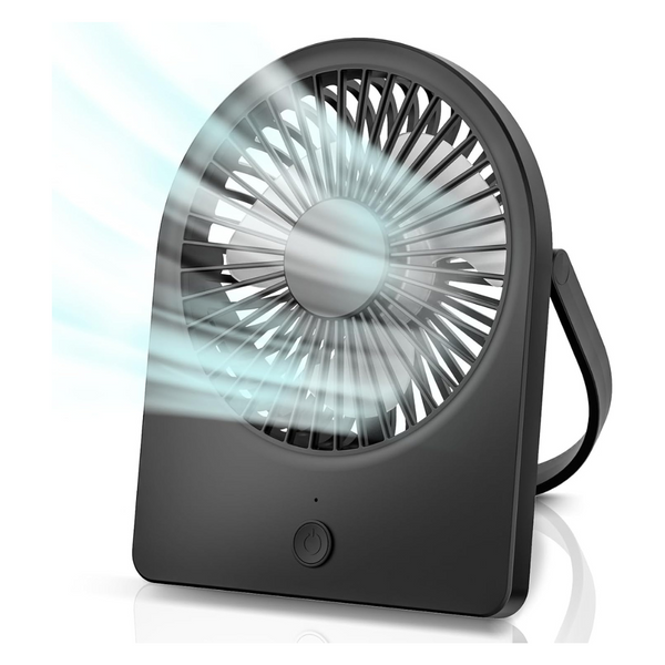 3.5" Foldable USB-Powered 3-Speed Desk Fan