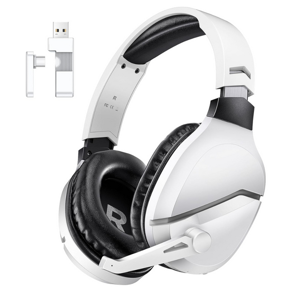Wireless Gaming Headset With Noise Canceling Microphone