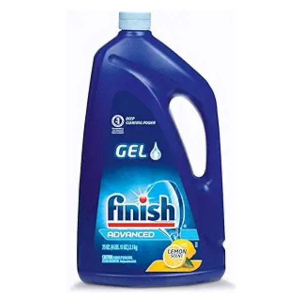 75-Oz Finish Lemon Scent Liquid Gel Dishwasher Detergent