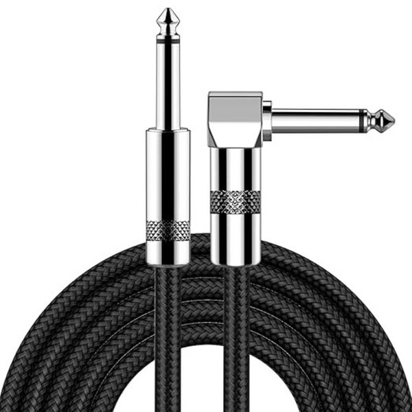 10-Feet New bee Guitar Cable (Right Angle to Straight, Black)