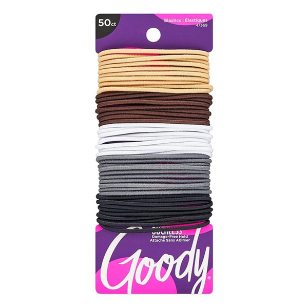 Goody Ouchless Elastic Hair Ties (50 Ct)