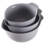 Set Of 3 KitchenAid Universal Nesting Plastic Mixing Bowls