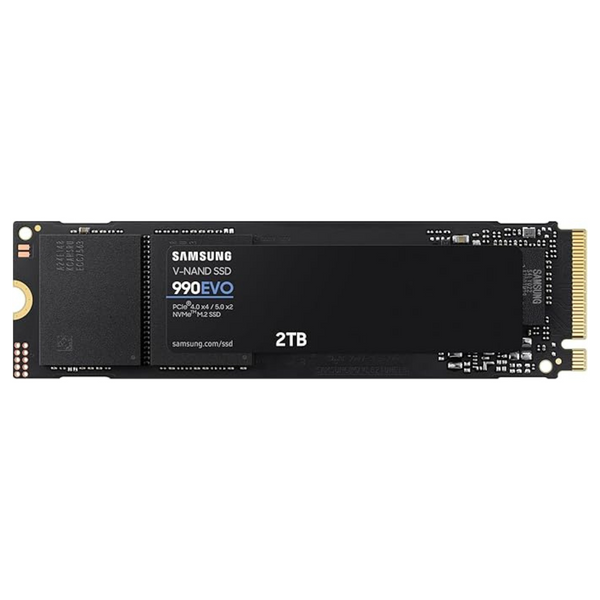 2TB Samsung 990 EVO NVMe 2.0 M.2 2280 PCIe Gen4x4 Internal SSD