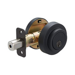 6-Pack Amazon Basics Round Deadbolt Single Cylinder Key Lock