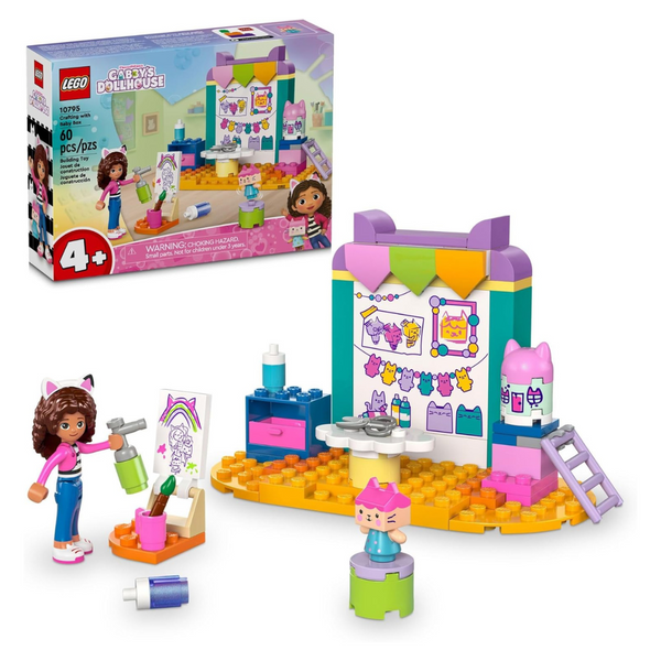 LEGO Gabby's Dollhouse Crafting With Baby Box Building Toy