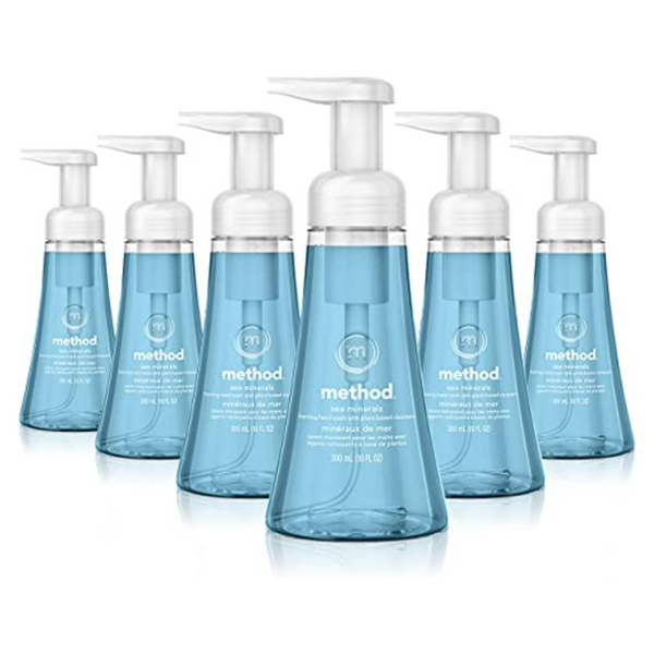 6-Pack Method Sea Minerals Foaming Hand Wash
