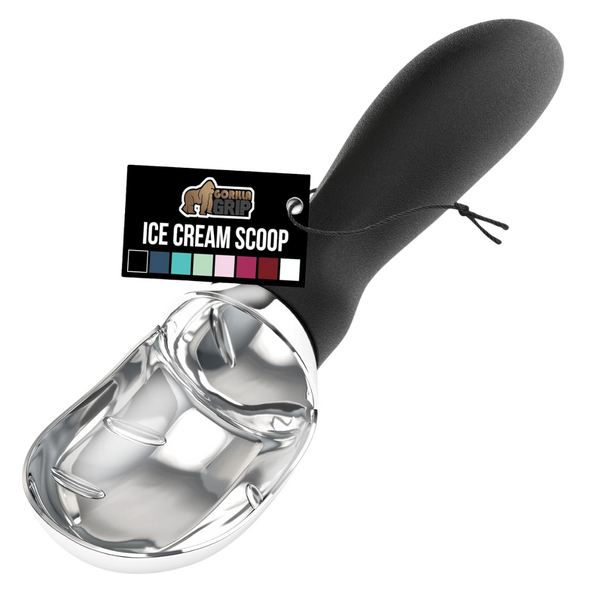Heavy Duty Ice Cream Scoop With Comfortable Handle