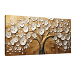 20"x40" Large Gold Artwork Wall Art