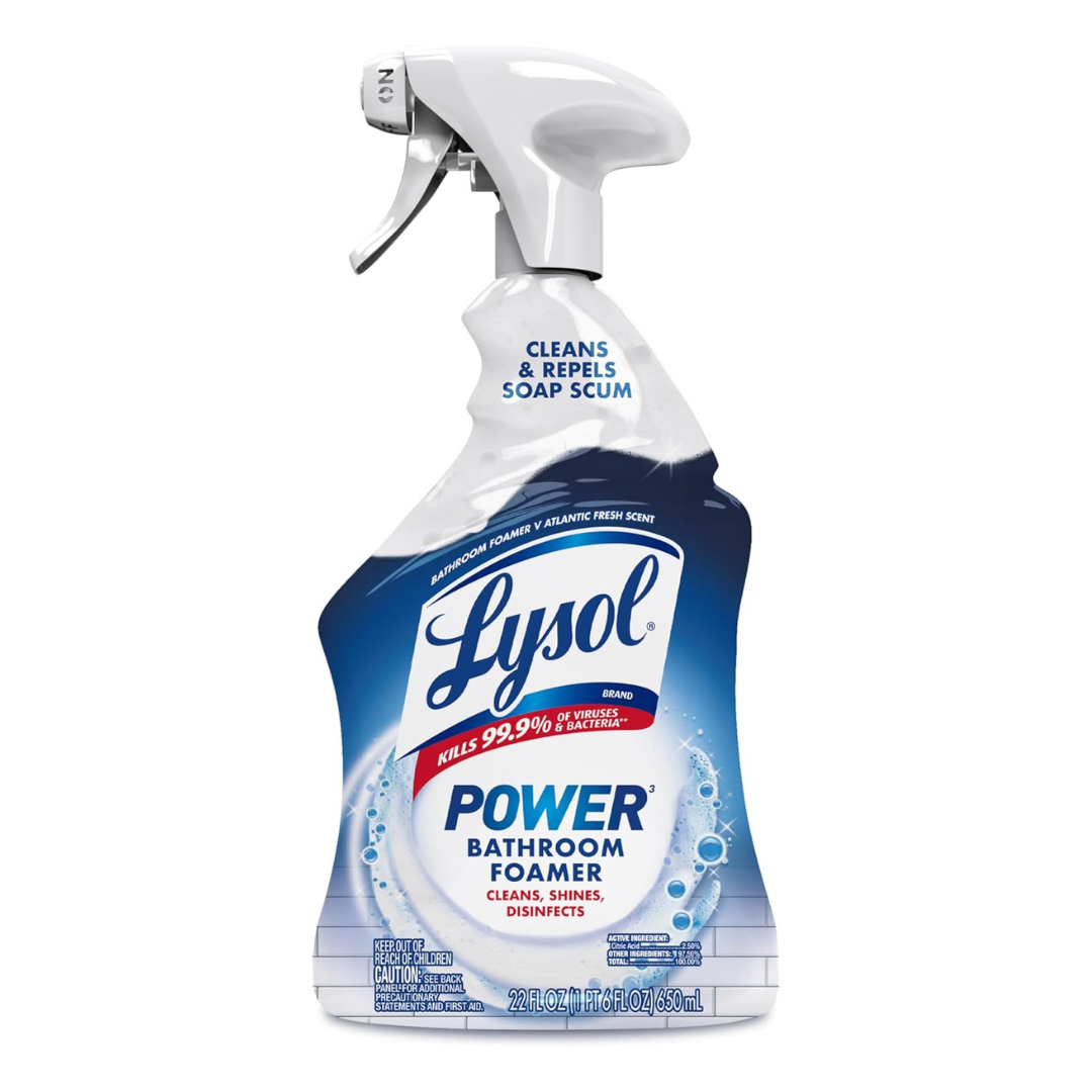 32-Oz Lysol Power Bathroom Foaming Cleaning Spray
