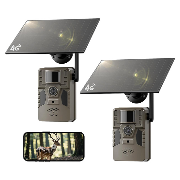 2-Pack Tkenpro 4G LET Cellular Trail Camera