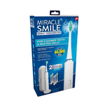 40,000 VPM Miracle Smile Sonic Electric Toothbrush W/ 6-Brush Heads