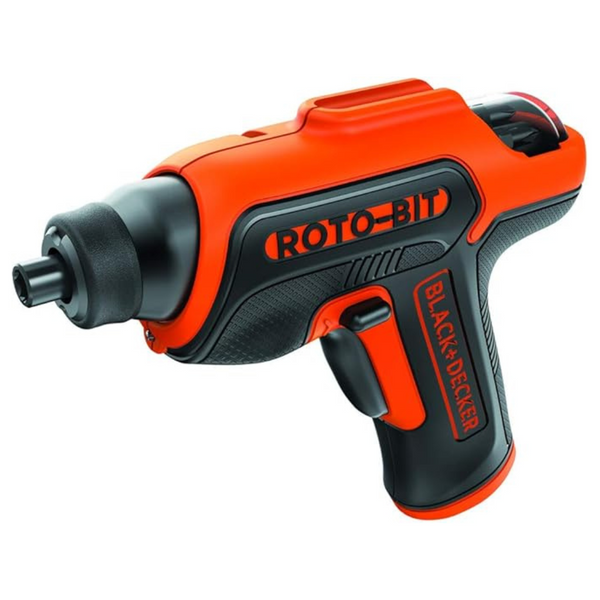 Black+Decker 4V MAX 180 RPM Cordless Screwdriver w/ Bit Storage