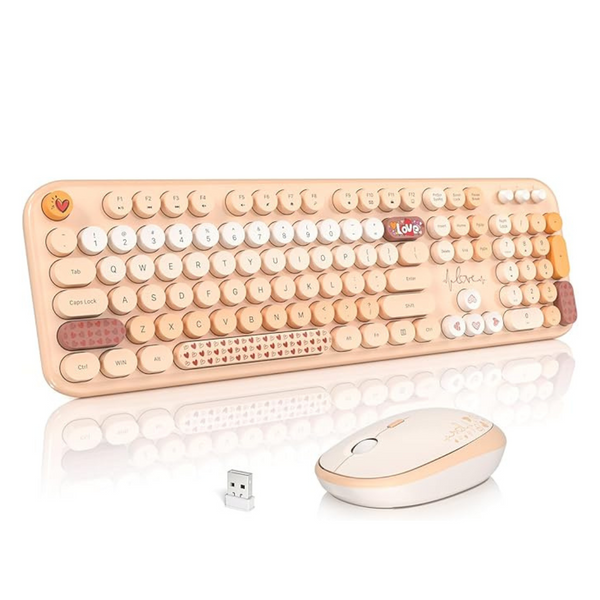 Atelus Wireless Keyboard and Mouse Combo