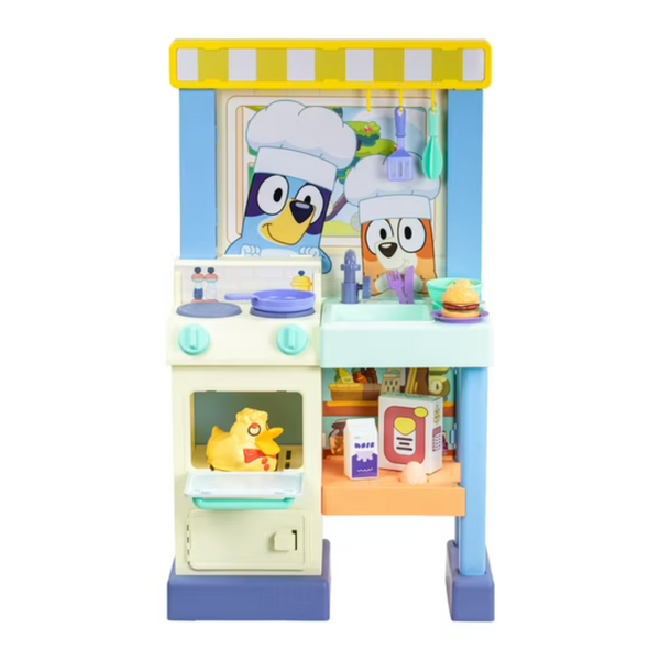 Bluey Cook With Chef Bluey Kitchen Playset