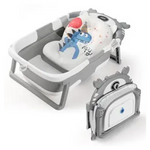 Ruring Portable Folding Collapsible Baby Bathtub