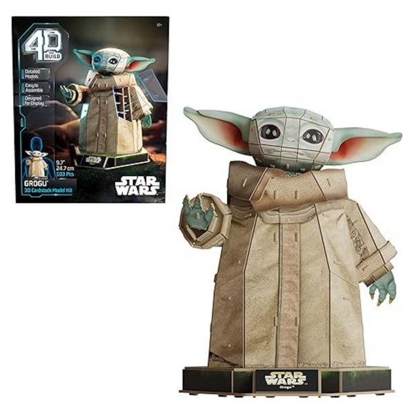 103-Pieces 4D Build Star Wars Grogu 3D Model Kit
