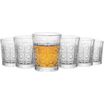 Set of 6 Classic 1.5-Oz Fancy Cute Shot Glasses