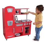 KidKraft Red Vintage Wooden Play Kitchen