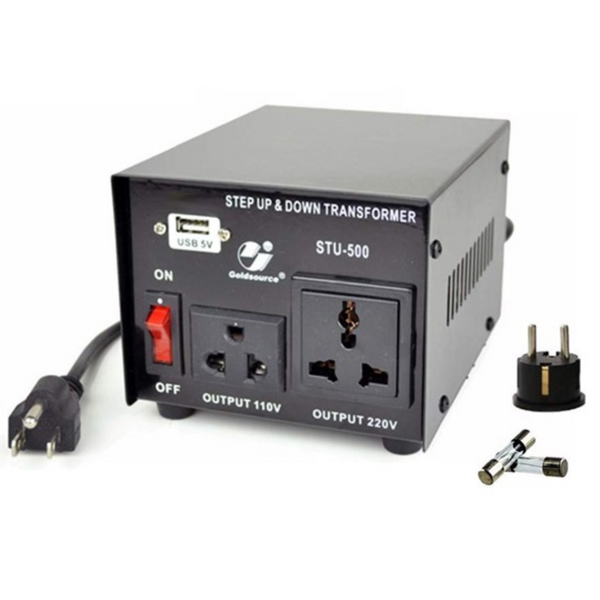 500W 110/120 Volt Transformer Step Up/Down Power Converter