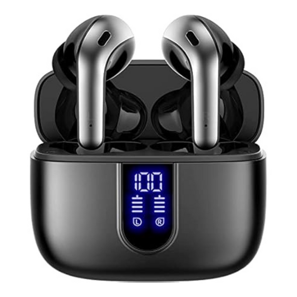 Tagry Bluetooth Earbuds With Wireless Charging Case (Various)