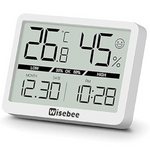 Wisebee 3.6" Digital Indoor Room Thermometer