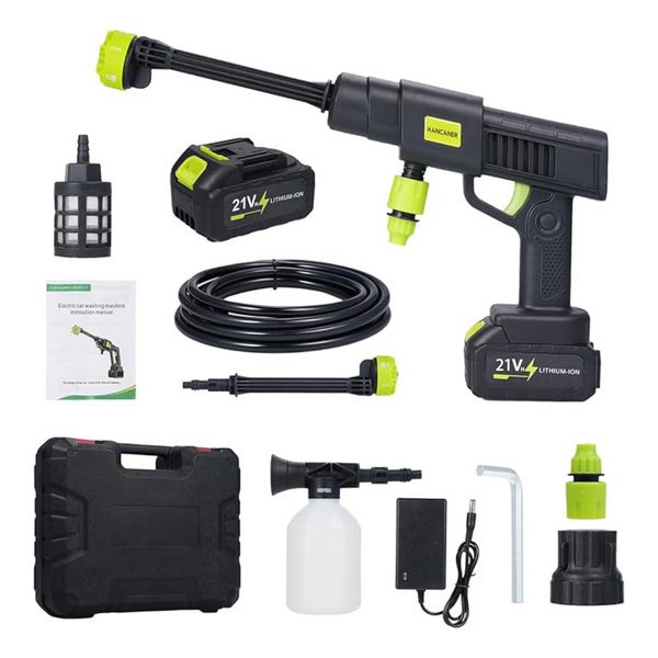 Hancaner 6-In-1 Portable Cordless Handheld Power Washer