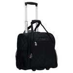 Rockland Melrose 15" Upright Wheeled Underseater Carry-On Luggage