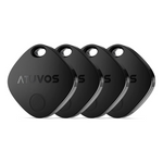 4-Pack Atuvos IP67 Waterproof Luggage Tracker Tag