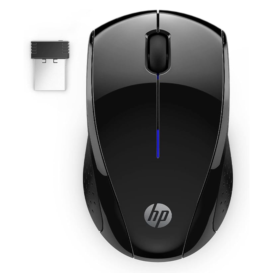 HP X3000 G3 Wireless 1600 DPI Side Grip Blue LED Mouse