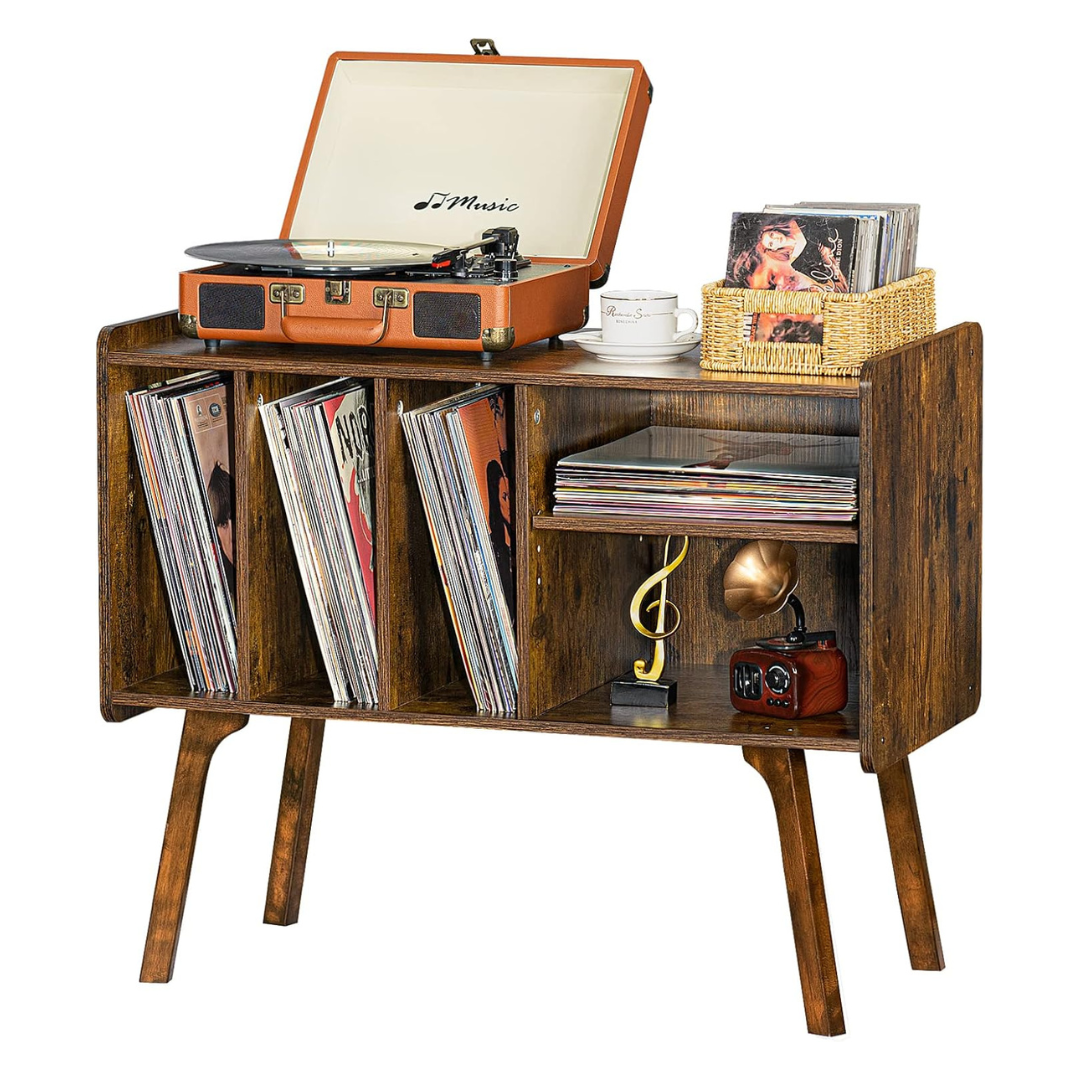 Lerliuo Record Player Stand