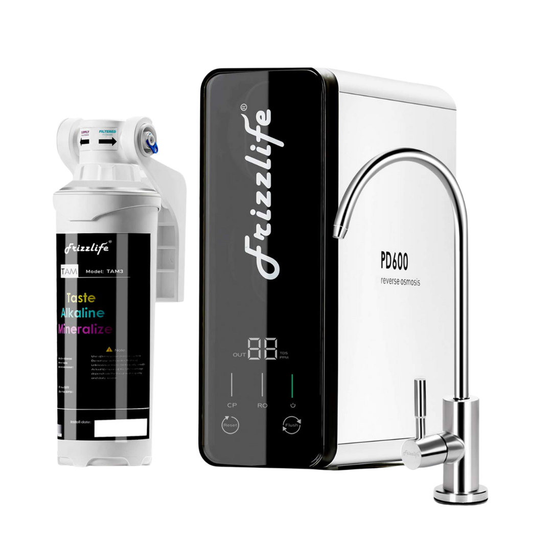 Frizzlife Under Sink Tankless Reverse Osmosis Water Filter