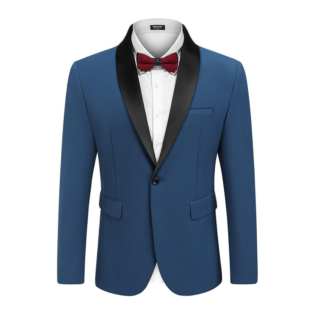 Men's Tuxedo Jacket Wedding Slim Fit Blazer (Various)