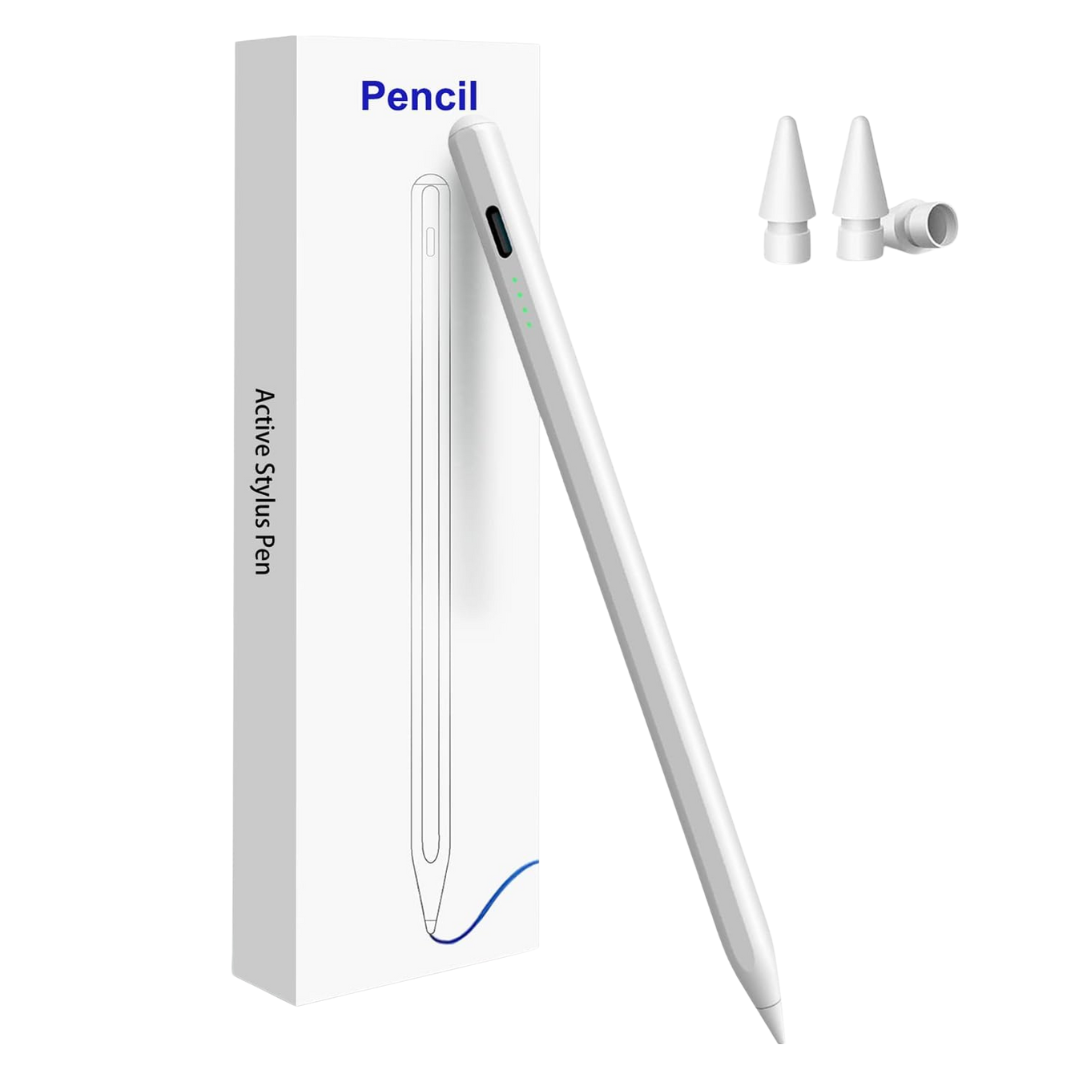 Stylus Pen For iPad W/ Magnetic, Tilt Sensitivity & Palm Rejection