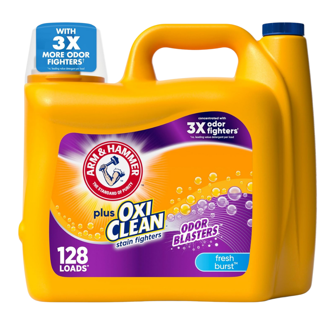 166.5-Oz Arm & Hammer Plus OxiClean Liquid Laundry Detergent
